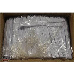 CASE OF 1000 CARY-OUT PLASTIC KNIVES