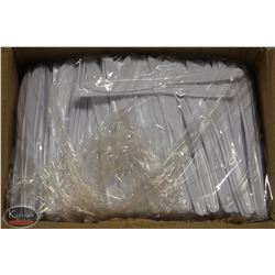 CASE OF 1000 CARY-OUT PLASTIC KNIVES