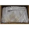 Image 1 : CASE OF 1000 CARY-OUT PLASTIC KNIVES