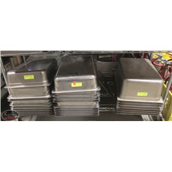 LARGE LOT OF ASSORTED WATER PANS