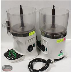 TWO 800W BRAS HOT BEVERAGE MACHINES FOR PARTS