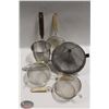 Image 1 : GROUP OF LIGHTLY USED ASSORTED STRAINERS