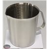 Image 1 : NEW 1000ML STAINLESS STEEL GRADUATED MEASURE