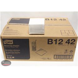 CASE OF 6000 TORK BEVERAGE NAPKINS