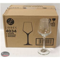 CASE OF NEW LIBBEY 8.3 OZ BRILLIANCE WINE GLASSES