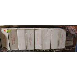 18 CASES OF 250ML CANNING JARS W/ SOME LIDS