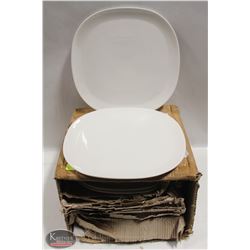 CASE OF NEW 12.5" DINNER PLATES APPROX. 15