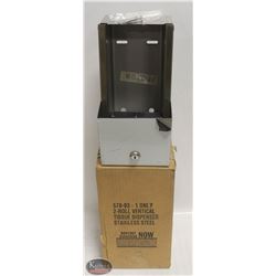 TWO NEW STAINLESS STEEL 2-ROLL VERTICAL TISSUE