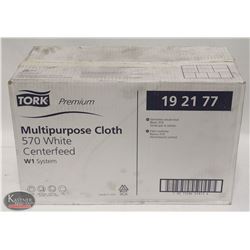 CASE OF TORK PREMIUM MULTI-PURPOSE CLOTH 570 WHITE