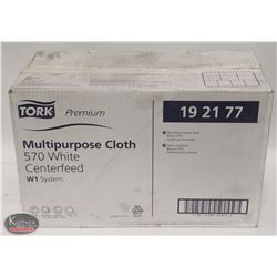 CASE OF TORK PREMIUM MULTI-PURPOSE CLOTH 570 WHITE