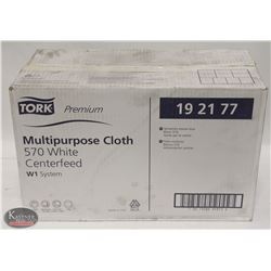CASE OF TORK PREMIUM MULTI-PURPOSE CLOTH 570 WHITE