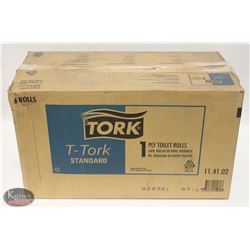 CASE OF TORK 1 PLY TOILET ROLLS