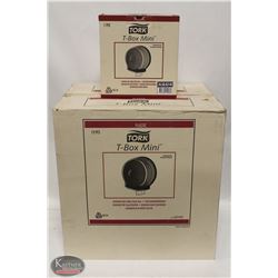 LARGE CASE OF TORK T-BOX MINI'S (12 UNITS EACH)