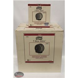 LARGE CASE OF TORK T-BOX MINI'S (12 UNITS EACH)