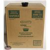Image 1 : CASE OF DART 3.25 OZ DISPOSABLE BLACK PORTION CUPS