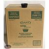 Image 1 : CASE OF DART 3.25 OZ DISPOSABLE BLACK PORTION CUPS