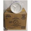 Image 1 : CASE OF 500 MULTI-PURPOSE 3 COMPARTMENT PLATES-9"