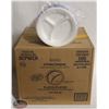 Image 1 : CASE OF 500 MULTI-PURPOSE 3 COMPARTMENT PLATES-9"