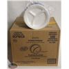 Image 1 : CASE OF 500 MULTI-PURPOSE 3 COMPARTMENT PLATES-9"