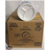 Image 1 : CASE OF 500 MULTI-PURPOSE 3 COMPARTMENT PLATES-9"