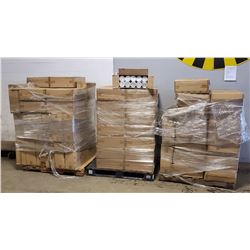 THREE PALLETS OF DISPOSABLE DRINK LIDS