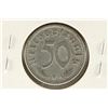 Image 2 : 1943-D GERMAN 50 PFENNIGS WITH SWASTIKA