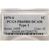 Image 3 : 1979-S TYPE I LINCOLN CENT PCGS PR69RD DCAM