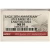 Image 3 : 2011 AMERICAN SILVER EAGLE NGC MS70 EARLY RELEASES