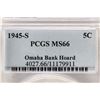 Image 3 : 1945-S 35% SILVER JEFFERSON WAR NICKELS PCGS