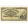 Image 1 : 1900 DOMINION OF CANADA 25 CENT FRACTIONAL BILL