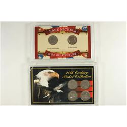 2 US COIN SETS FIRST IS RARE NICKELS INCLUDES