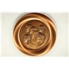 Image 1 : 8'' SOLID COPPER PLATE NORMAN ROCKWELL'S