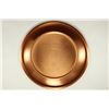 Image 2 : 8'' SOLID COPPER PLATE NORMAN ROCKWELL'S