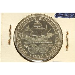 1893 COLOMBIAN EXPOSITION HALF DOLLAR BU