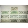 Image 2 : 10 PIECES OF CHINESE HELL BANK NOTES CRISP UNC