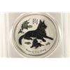 Image 1 : 2018-P AUSTRALIA YEAR OF THE DOG SILVER DOLLAR