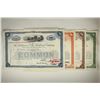 Image 1 : 4 VINTAGE STOCK CERTIFICATES THE BALTIMORE AND