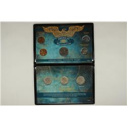 AMERICAS MOST COVETED COINS SET IN FOLIO