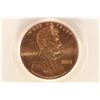 Image 1 : 2005 LINCOLN CENT PCGS MS69RD SATIN FINISH
