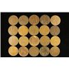 Image 1 : 20 ASSORTED 1915-1967 GREAT BRITAIN LARGE PENNIES