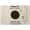 Image 3 : 360-363 A.D. JULIAN II ANCIENT COIN VERY FINE