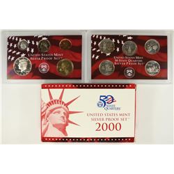 2000 US SILVER PROOF SET (WITH BOX)