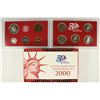 Image 2 : 2000 US SILVER PROOF SET (WITH BOX)