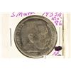 Image 1 : 1935-A GERMAN SILVER 5 MARK EXTRA FINE