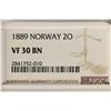 Image 3 : 1889 NORWAY 2 ORE NGC VERY FINE 30 BN
