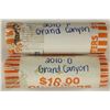 Image 1 : 2-$10 ROLLS OF 2010-P & D GRAND CANYON QUARTERS BU