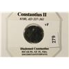 Image 3 : 337-361 A.D. CONSTANTIUS II ANCIENT COIN VF