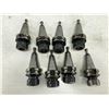 Image 2 : (8) BT40 Tecnara Collet Chucks, P/N: 240-109-3