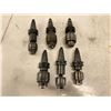 Image 2 : (6) CAT30 Jacobs Arbor Holders with Drill Chucks
