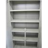 Image 2 : METAL CABINET WITH SHELVES
